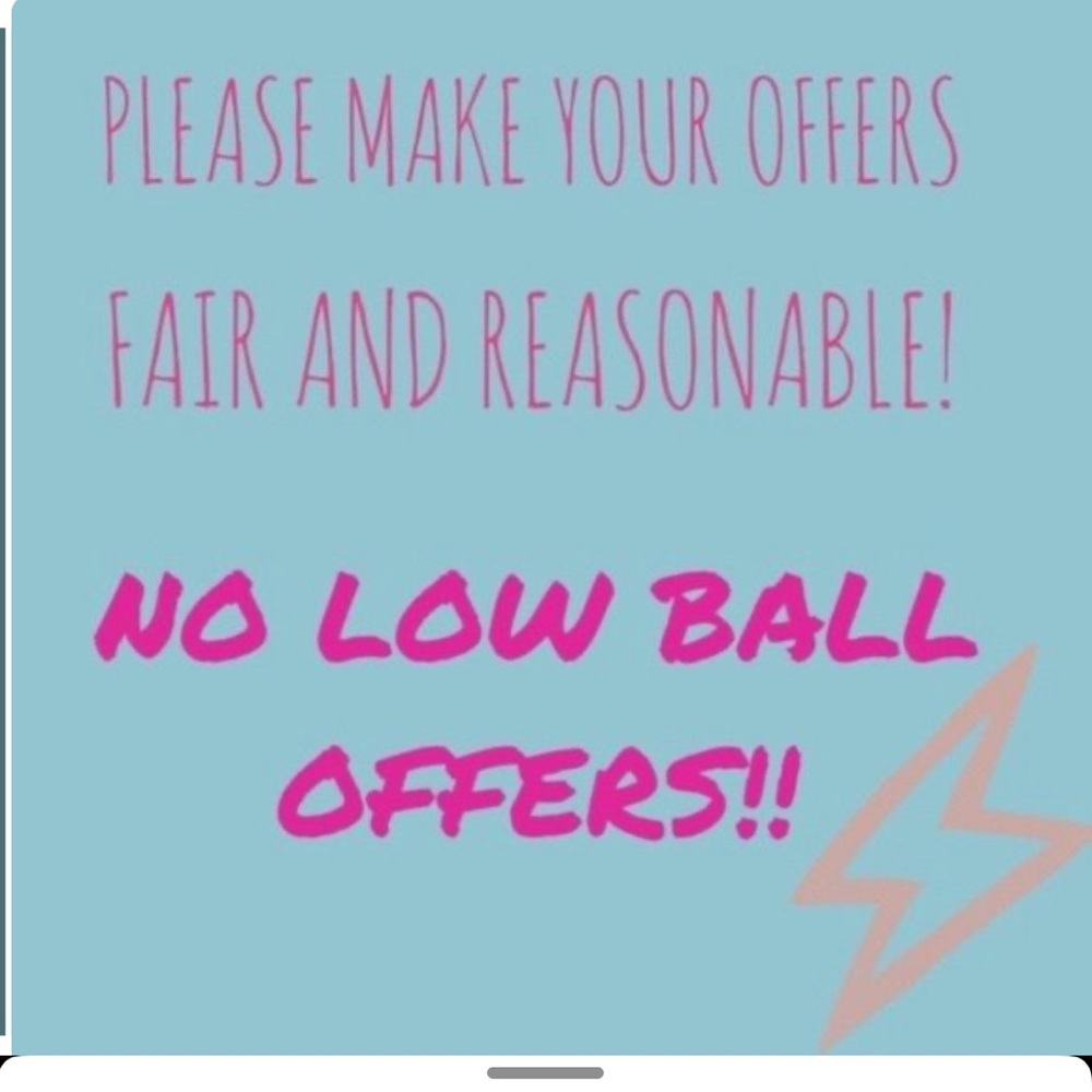 Please no low ball offers!!!!!